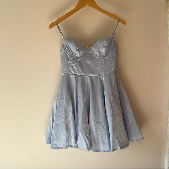 For Love Bell Dresses & Skirts - NWT Light Blue Dress 🦋